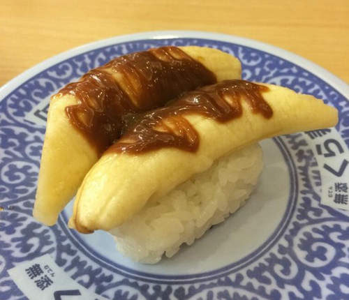 日本新推《焦糖香蕉壽司》讓人再也不想嘗試第二次的奇妙口味...