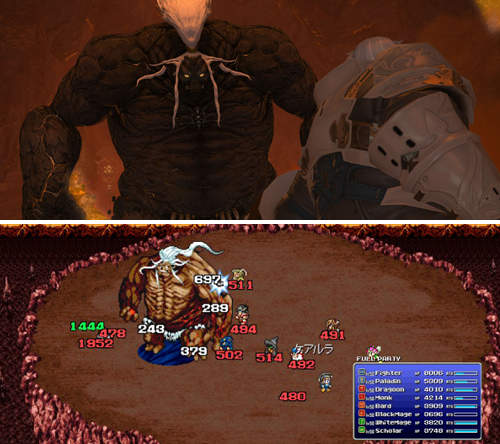 官方製作《點陣圖版FF14》超級泰坦討滅戰