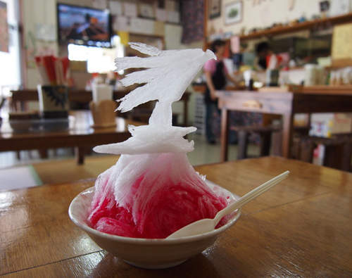 《剉冰藝術》不到3分鐘就消失的藝術品 《剉冰藝術》不到3分鐘就消失的藝術品