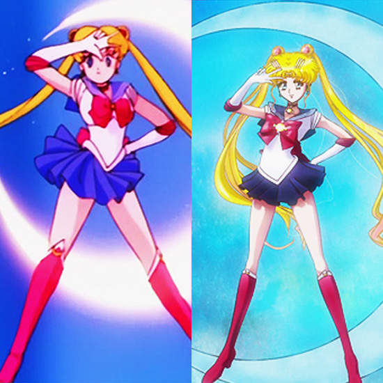 《美少女戰士》新舊版本比較 大家比較喜歡哪一版本呢? 《美少女戰士》新舊版本比較 大家比較喜歡哪一版本呢?