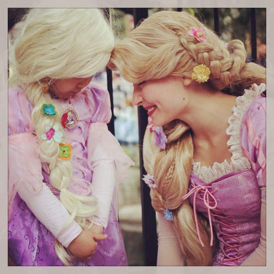 《大小迪士尼》縮小版的公主也很可愛唷