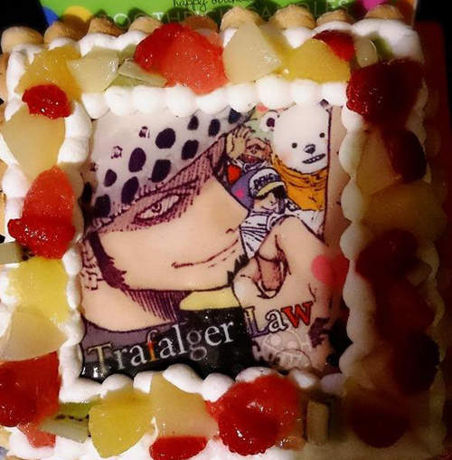 托拉法爾加·羅來切蛋糕 10月6號是死亡外科醫生的生日喔 托拉法爾加·羅來切蛋糕 10月6號是死亡外科醫生的生日喔