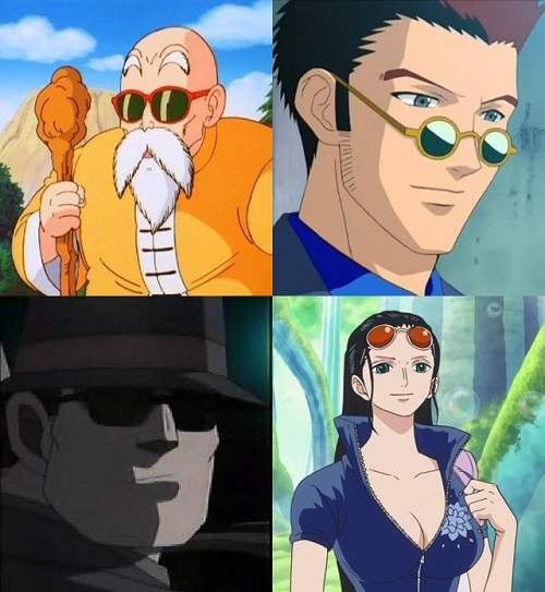 讓動漫人物告訴你《什麼臉型選什麼墨鏡》再選錯就沒轍了（攤手）