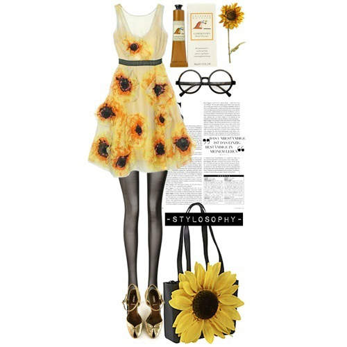 《向日葵穿搭》看起來超陽光的穿法 《向日葵穿搭》看起來超陽光的穿法