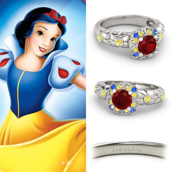 《迪士尼公主戒指》款款都讓人動心啊 ❤