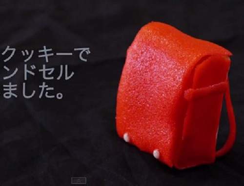 自製《日本學生書包餅乾》不想背書包那就吃掉它吧