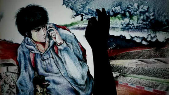 神作《動漫沙畫》我媽問我為什麼要跪在電腦前....