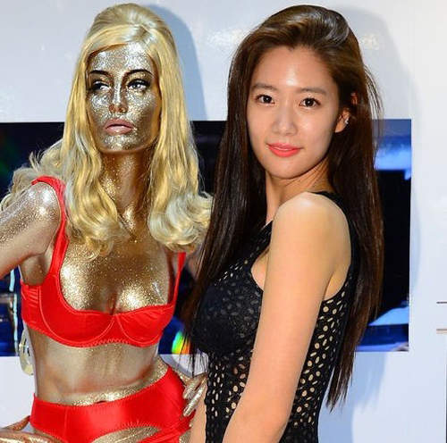 Clara誇張《性感透視裝》 網友 : 露那麼大乾脆不要穿