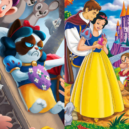 《脾氣暴躁貓》亂入迪士尼當主角 趴兔ww 《脾氣暴躁貓》亂入迪士尼當主角 趴兔ww