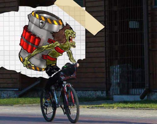 《逗趣插畫》人類通通變成卡通人物