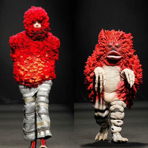 《超人力霸王》怪獸入侵時尚秀　皮古蒙裝扮將引爆流行？