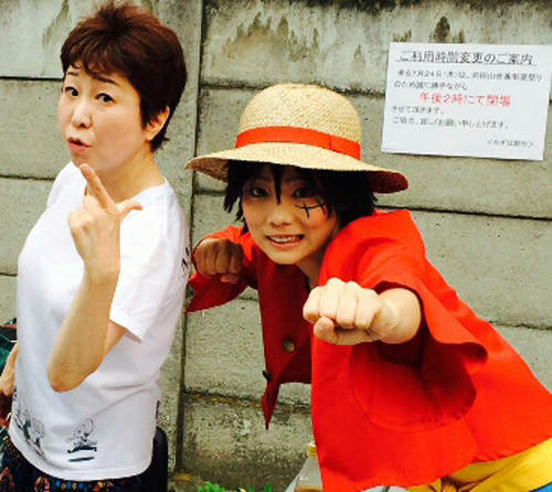 石川琴美　連魯夫都說讚的航海王女藝人