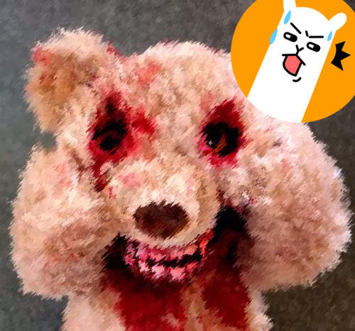 殭屍泰迪熊加強版 骷髏大鼻孔在嗆〝你是在大聲什麼啦〞 殭屍泰迪熊加強版 骷髏大鼻孔在嗆〝你是在大聲什麼啦〞