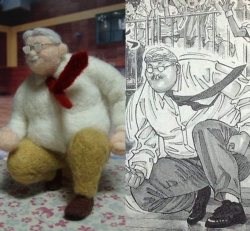 《羊毛氈安西教練》野生的羊毛氈強者人體鍊成術(?) 《羊毛氈安西教練》野生的羊毛氈強者人體鍊成術(?)