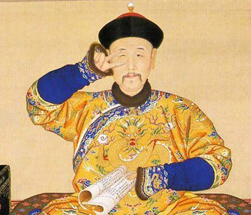 《萌萌雍正動圖》朕動起來是不是很可愛呢？啾咪wwww