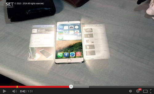 iPhone 6科幻3D立體投影  你也想要擁有一台嗎ww iPhone 6科幻3D立體投影  你也想要擁有一台嗎ww