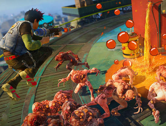 Xbox One獨佔《落日狂飆》超歡樂跑酷射擊遊戲 Xbox One獨佔《落日狂飆》超歡樂跑酷射擊遊戲