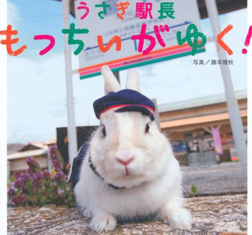 日本超可愛《白兔站長》拯救廢線危機的奇蹟物語 日本超可愛《白兔站長》拯救廢線危機的奇蹟物語