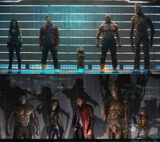 Marvel《星際異攻隊》真人劇照 是要去哪當義工啊(誤)