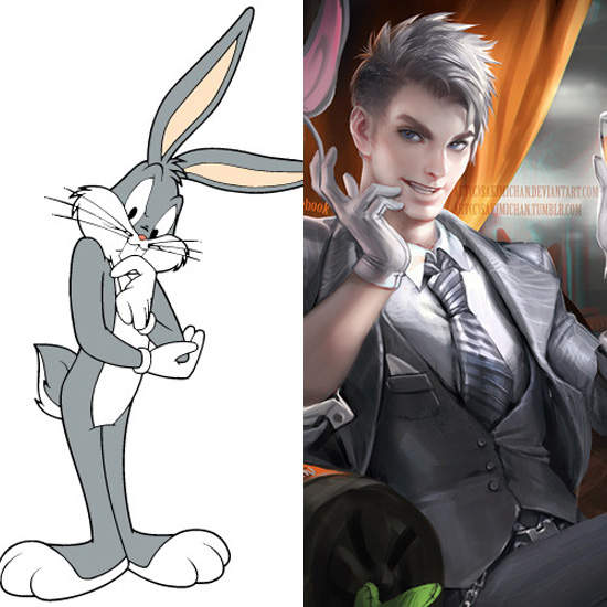 《華納兄弟兔寶寶擬人》兔寶寶有這麼帥嗎？