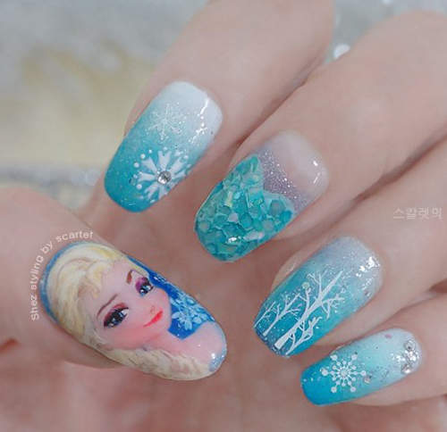 指彩系列《冰雪奇緣》let it go的意思是讓它去~(唱) 指彩系列《冰雪奇緣》let it go的意思是讓它去~(唱)