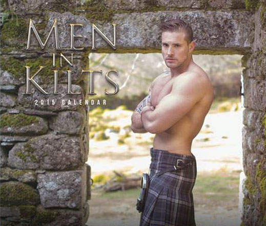 真男人才穿的《蘇格蘭裙》猛男月曆 12個月都欣賞得到