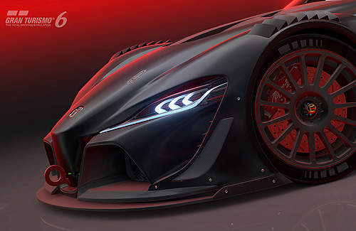 《Toyota FT-1 Vision Gran Turismo》預告9月現身GT6