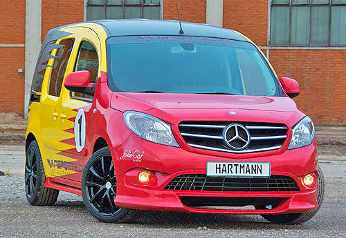 Hartman改造《賓士Citan》沒有馬蓋先一樣超吸睛