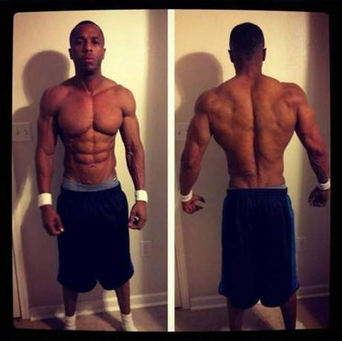 上寬下窄《腿細肌肉男》健身也別忘了練腿啊......