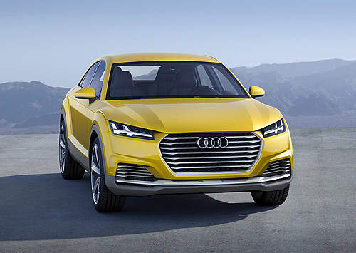新概念《Audi TT Offroad Concept》北京跨界登場