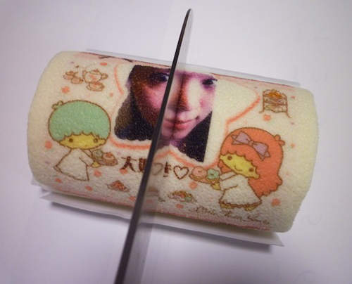 《照片蛋糕捲》把喜歡的人一口吃下肚吧（吞）