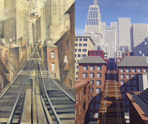 用《Minecraft》重現美術館名畫　在家也能逛美術館（？）