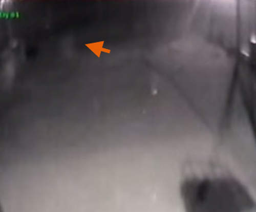 警局拍到鬼　監視攝影機所拍下詭異白影鏡頭