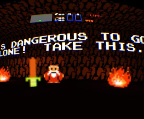 《ZeldaVR》對應頭戴立體顯示器的第一人稱薩爾達傳說 《ZeldaVR》對應頭戴立體顯示器的第一人稱薩爾達傳說