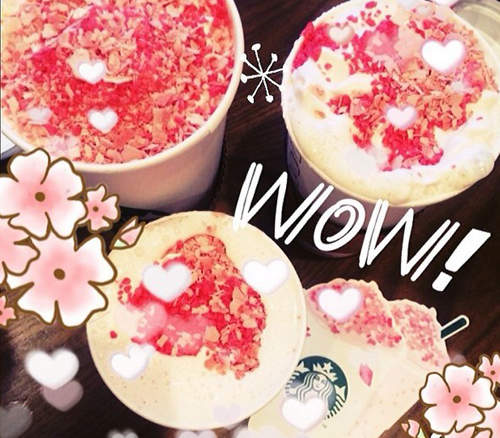 星巴克隱藏版《2014櫻花杯》要搭飛機才買的到