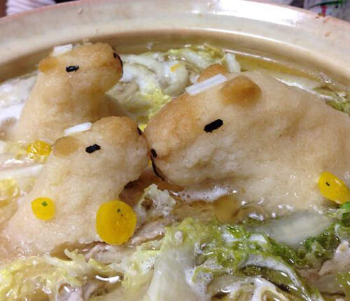 火鍋版《水豚泡溫泉》馬麻我拒絕吃這一鍋（撇頭）