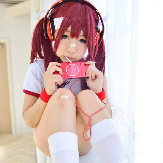 童顏巨乳《Kagune》露感少女這樣的Cosplay太刺激啦