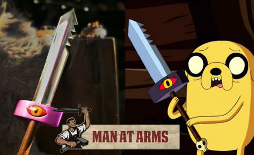 真實打造《探險活寶》老皮寶劍 金價猴賽雷的啦~ 真實打造《探險活寶》老皮寶劍 金價猴賽雷的啦~