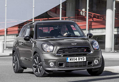 小改款《Mini Paceman》北京車展帥氣變臉 小改款《Mini Paceman》北京車展帥氣變臉