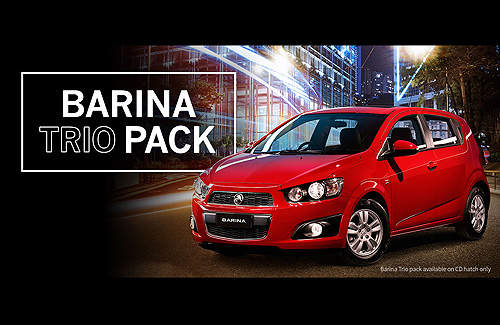 限量套件上身《Holden Barina Trio》澳洲超值登場 限量套件上身《Holden Barina Trio》澳洲超值登場
