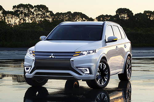 《Mitsubishi Outlander PHEV Concept-S》運動新概念誕生