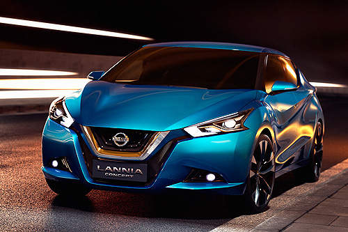 藍鳥概念《Nissan Lannia》北京車展帥氣登場 藍鳥概念《Nissan Lannia》北京車展帥氣登場