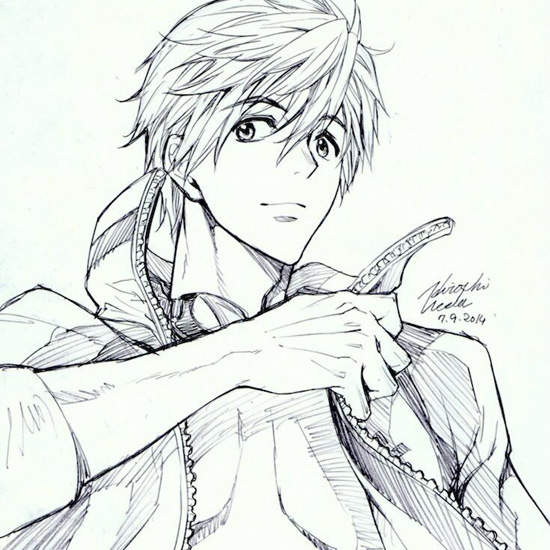 畫家《上田宏》繪製的FREE!成員帥到翻掉了啊(尖叫) 畫家《上田宏》繪製的FREE!成員帥到翻掉了啊(尖叫)
