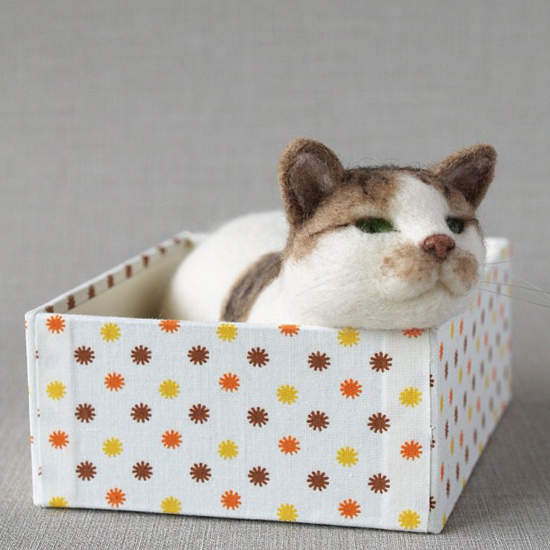 超神《羊毛氈貓咪》每一隻神韻都抓得好棒 ♥ 超神《羊毛氈貓咪》每一隻神韻都抓得好棒 ♥