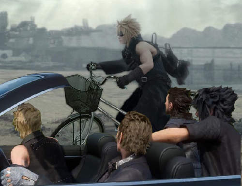 《FF15》四個牛郎開跑車逛大街淪為完美的惡搞素材ww 《FF15》四個牛郎開跑車逛大街淪為完美的惡搞素材ww