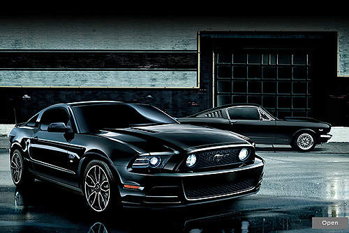 日本限量《福特野馬特別版》黑色上身更經典