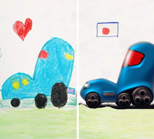 《童趣未來概念車》Nissan給參加畫圖比賽小朋友們的一個大驚喜 《童趣未來概念車》Nissan給參加畫圖比賽小朋友們的一個大驚喜