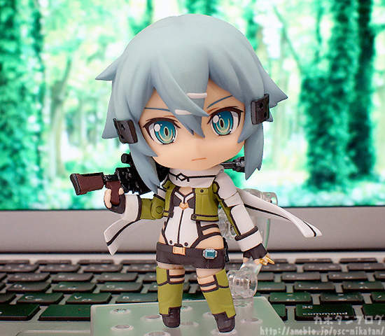 《刀劍神域》GGO 詩乃黏土人來射穿你的荷包啦 《刀劍神域》GGO 詩乃黏土人來射穿你的荷包啦