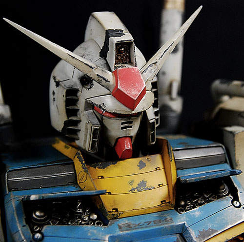 鋼彈立於大地！韓國玩家Master Solid打造的場景模型