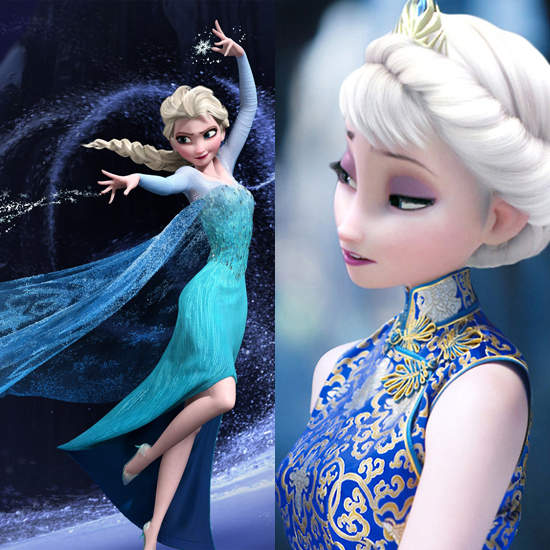 《冰雪奇緣》當Elsa和Anna穿上旗袍 天阿美的不像話 《冰雪奇緣》當Elsa和Anna穿上旗袍 天阿美的不像話